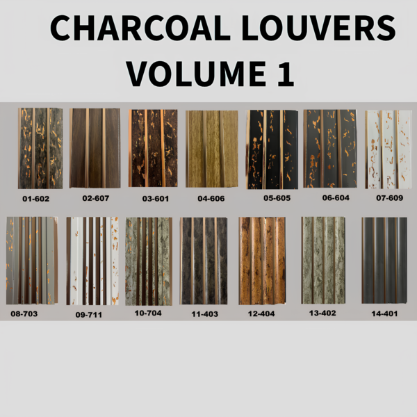 Charcoal Louvers-V1-605/604 - Image 5